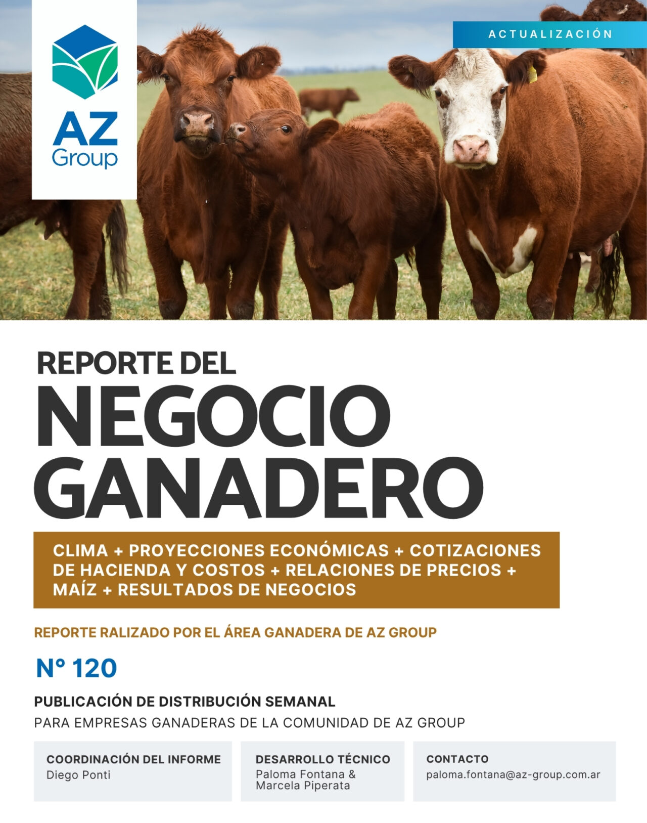 Reporte del Negocio Ganadero