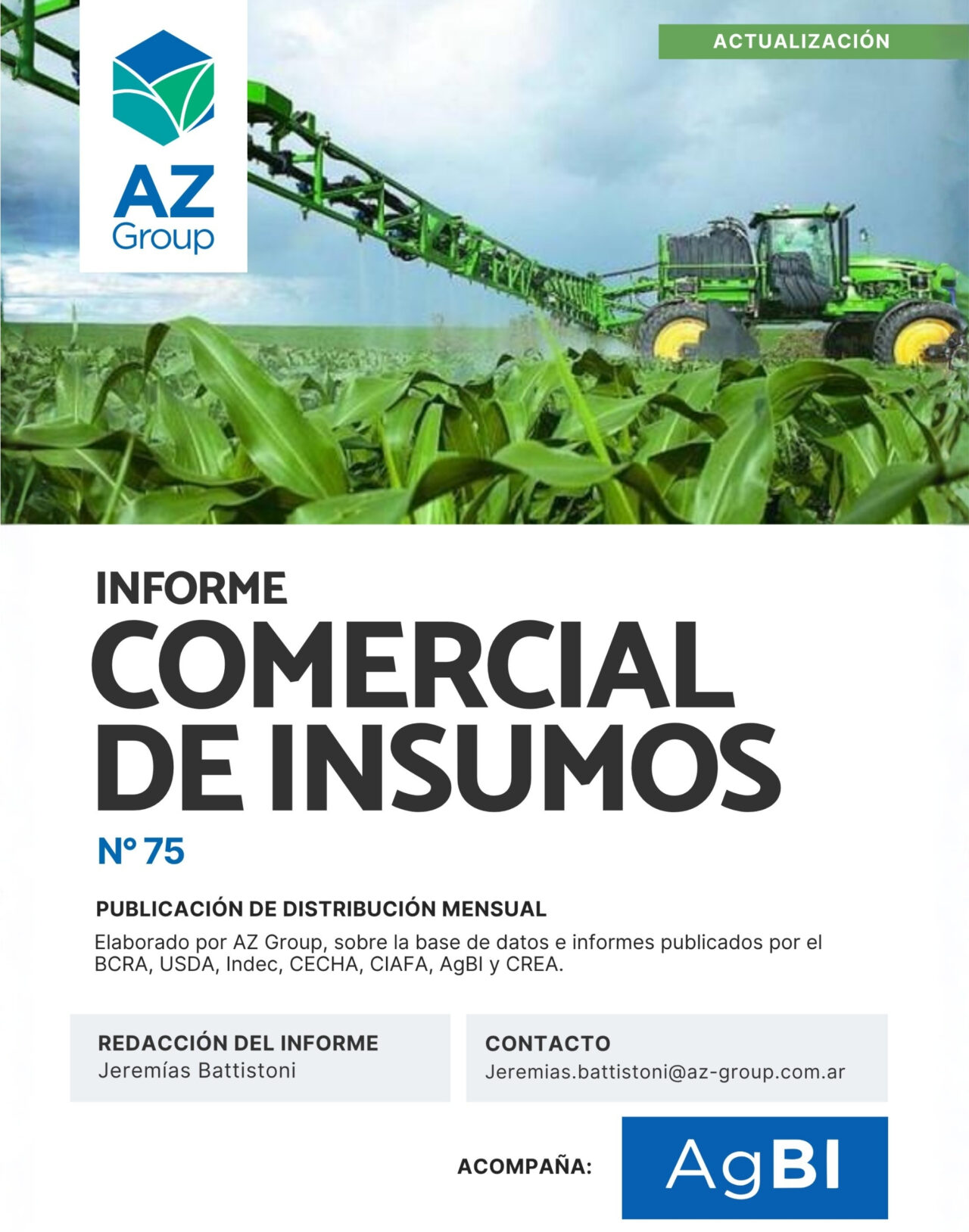 Informe de Insumos