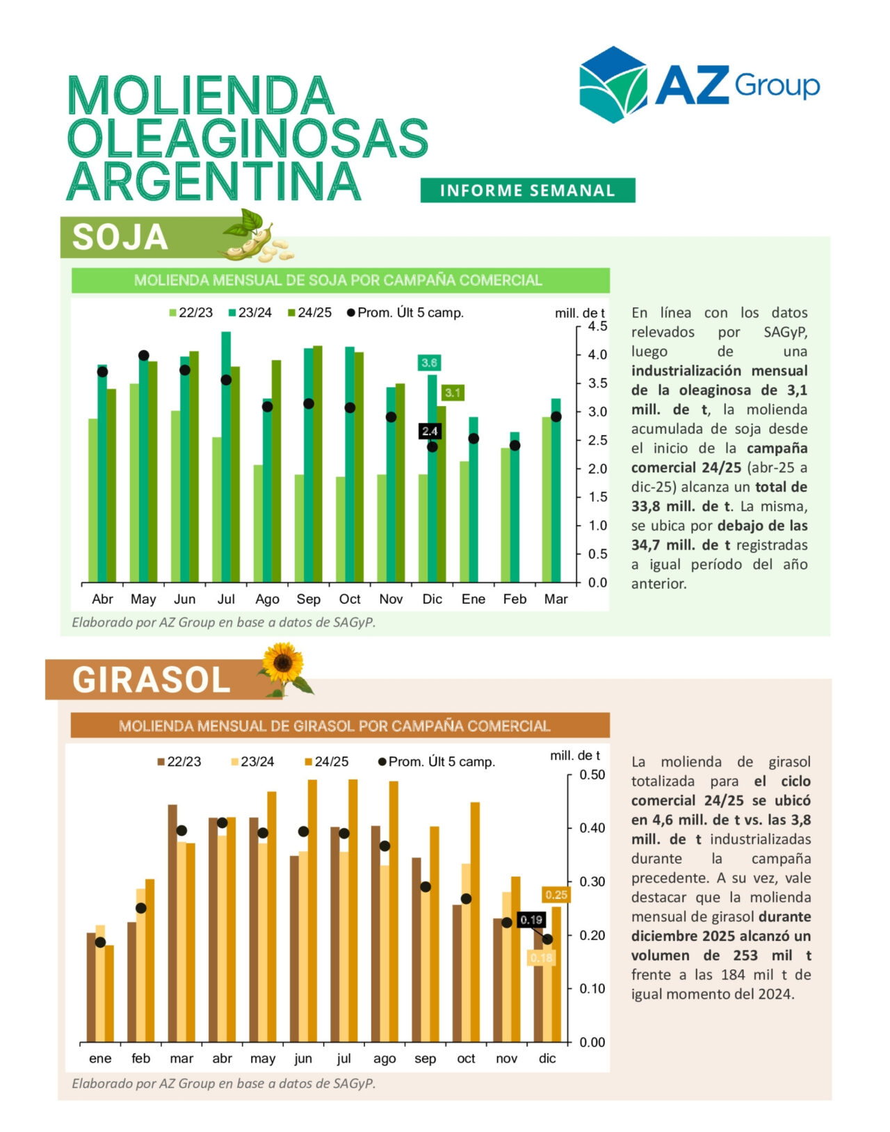 Informe Molienda