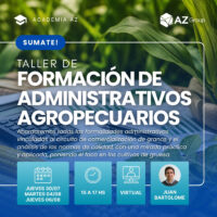 Taller de Formación de Administrativos Agropecuarios
