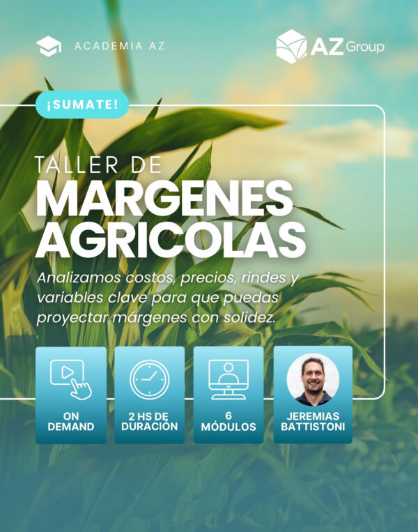 Portada Taller Márgenes Agrícolas - On Demand